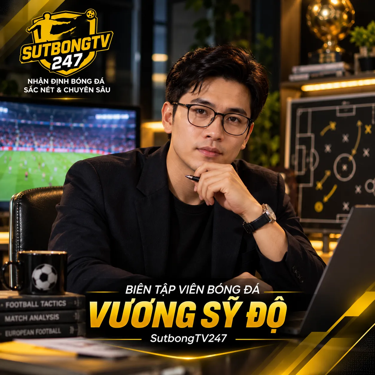 Vương Sỹ Độ - Biên tập viên bóng đá SutbongTV